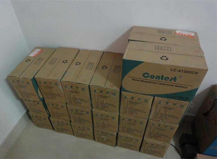 Contest康迪斯蓄电池LC-X124CH 12V4AH免维护 电梯 UPS蓄电池
