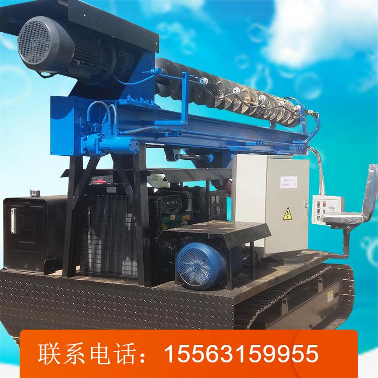 厂家现货太阳能光伏打桩机 太阳能光伏螺旋钻孔机 光伏地桩打桩机 久胜机械