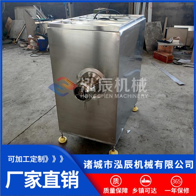 供应100型电动冻肉绞肉机 微冻肉绞肉机 大小型号冻肉破碎机 包邮