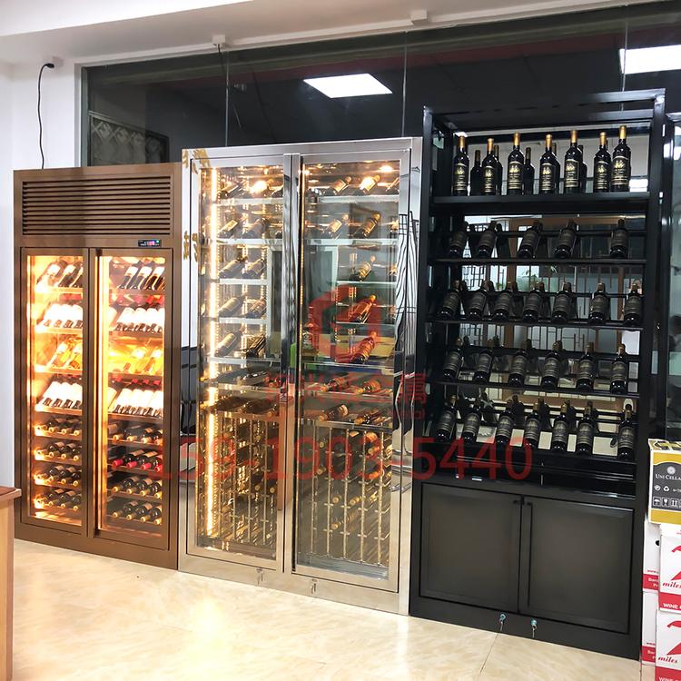 会所吧台不锈钢酒架展示架定制 304不锈钢红酒架 佛山专业定制