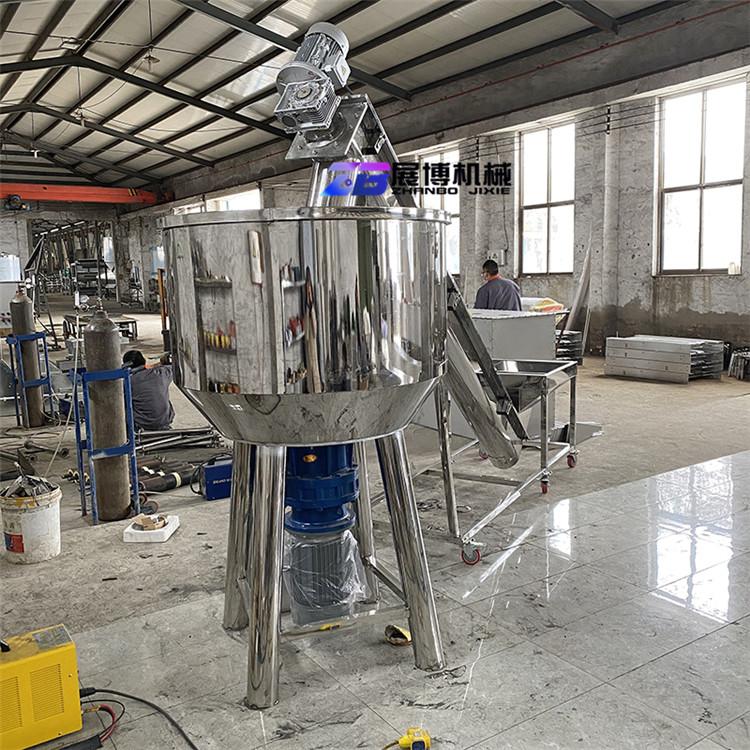 100kg立式混色机加厚型不锈钢拌料机聚乙烯原料均匀混合机搅拌机