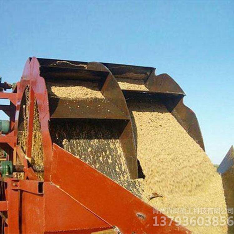 性价比高 黄泥土沙轮式洗砂机厂家 山东黄泥土沙轮式洗砂机
