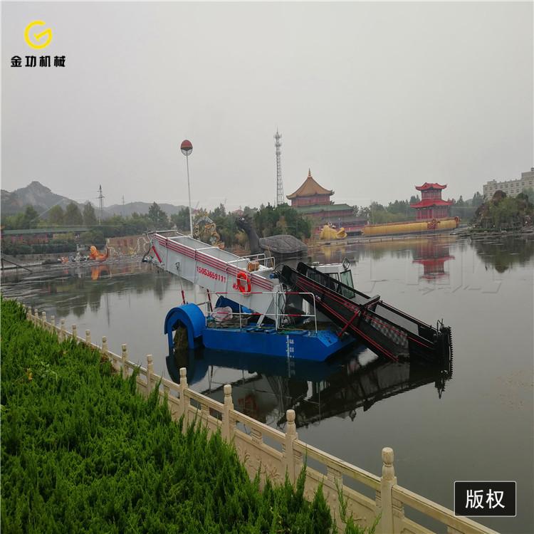 水葫芦打捞船  小型割草船