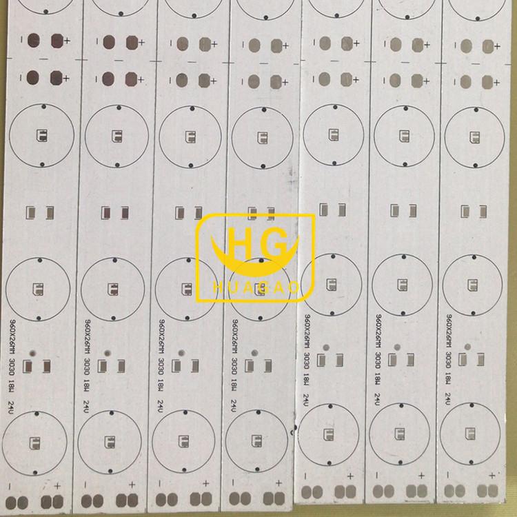 LED洗墙灯铝基板定制厂家_LED洗墙灯线路板厂家_量大价优