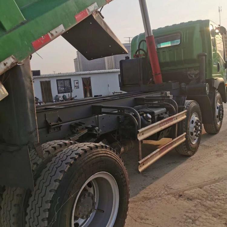 二手重汽王牌前四后四自卸车 潍柴6缸动力 二手工程自卸车