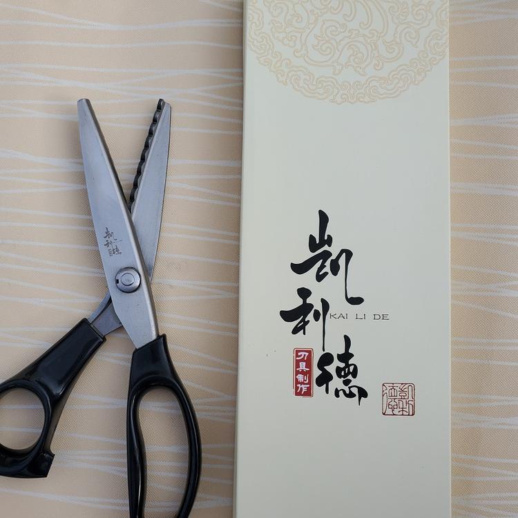 凯利德花边布样剪三角半圆剪花齿剪狗牙剪锯齿剪