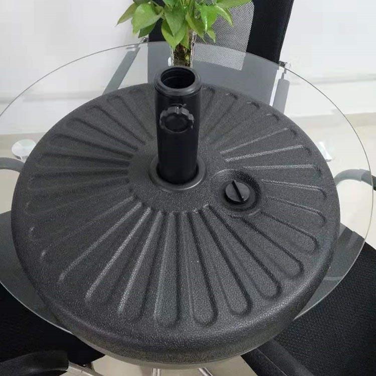 户外伞底座 休闲太阳伞底座 吹塑制品