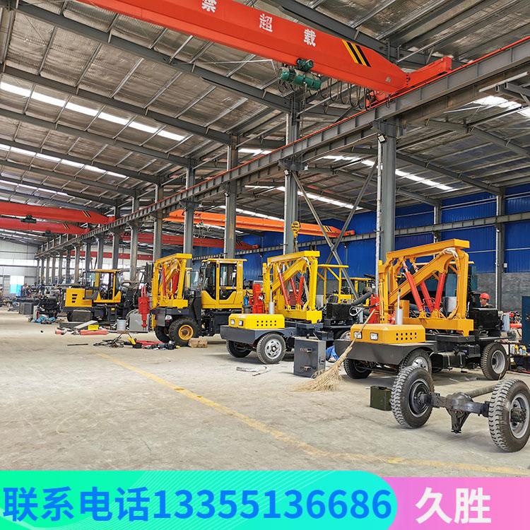 全液压小型护栏打桩机限时优惠装载式隧道施工打桩机