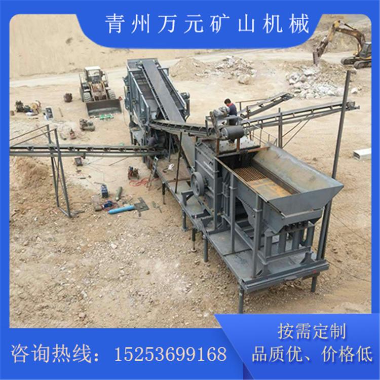 破碎机详细介绍 万元矿山 破碎机生产线 小型破碎机生产线
