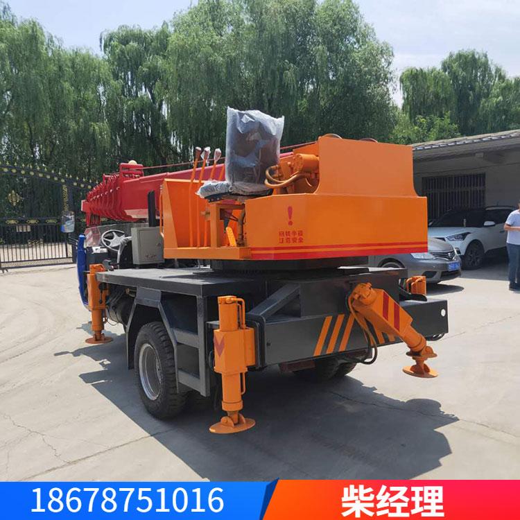五征三轮吊车 2020新款农用小型三轮吊 建筑工地用三轮吊车 久胜机械