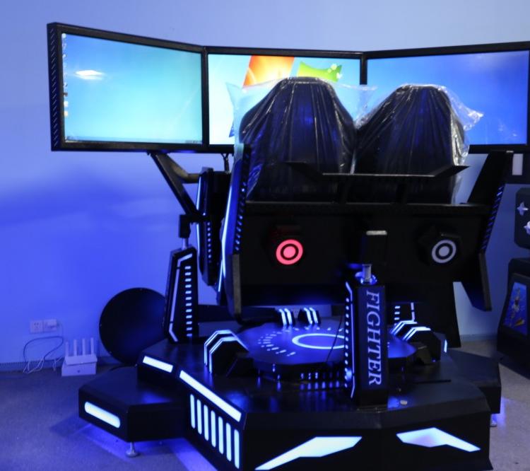 VR三屏赛车vr三屏赛车模拟科目2科目3考试驾驶vr动感十足乐阳设备