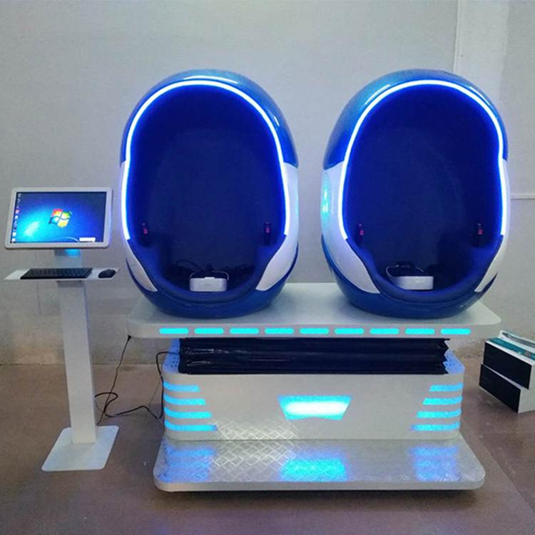 VR单人蛋椅VR单人双人蛋椅vr自助观影设备乐阳厂家直销