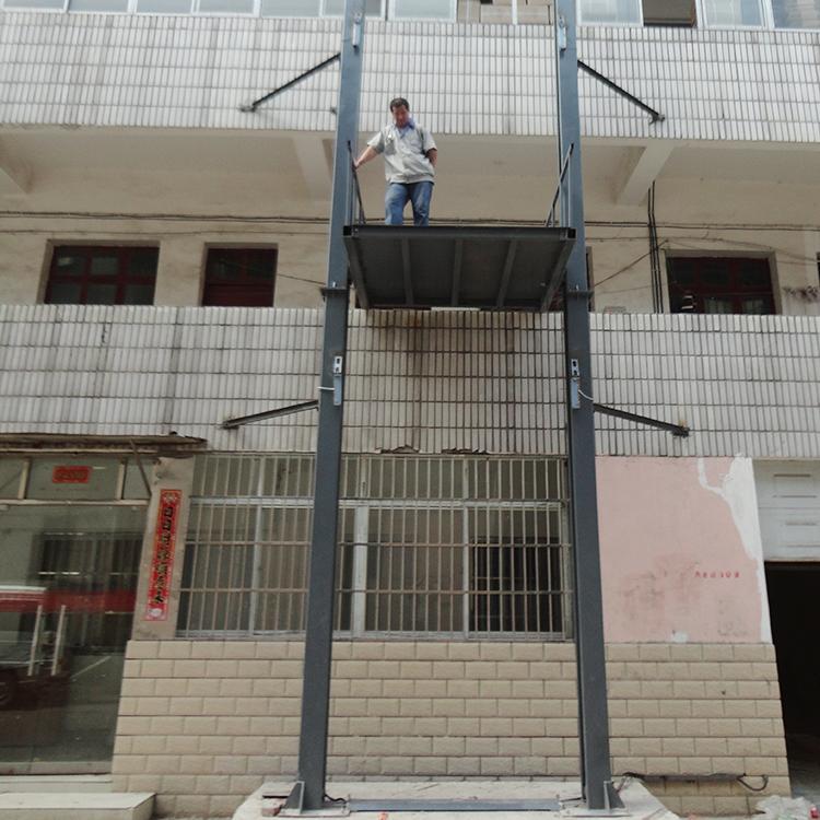 液压升降平台液压导轨货梯货物升降机厂家直销四柱升降平台
