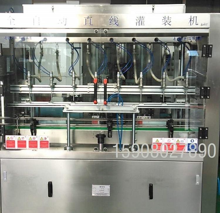 食用油灌装设备-食用油直线灌装机 油类直线灌装机厂家