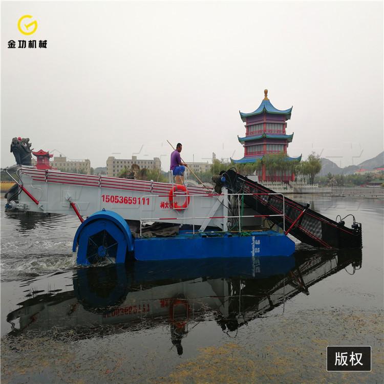 小型割草船   半自动水葫芦打捞船
