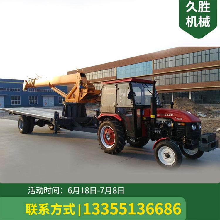 牵引式拖拉机随车吊 2020新款小型吊车拖拉机随车起重机