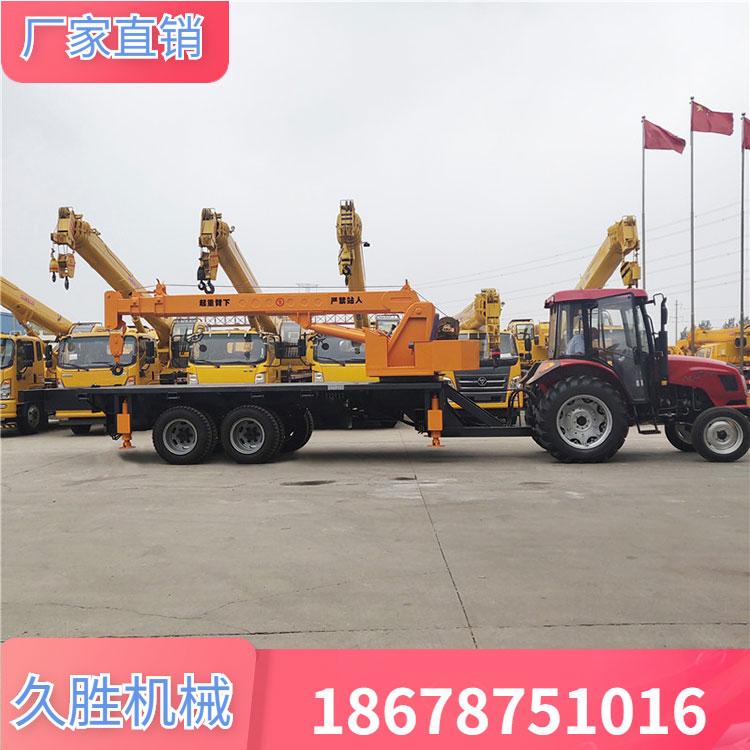 运输拖拉机随车吊  建筑用小型拖拉机吊  拉钢筋用拖拉机随车吊