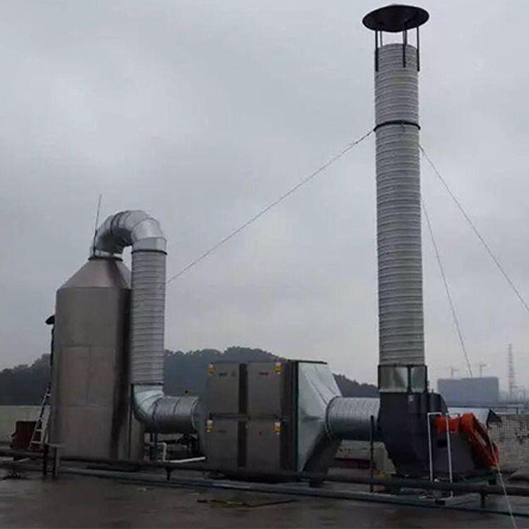 不锈钢喷淋塔 废气处理环保设备 水喷淋 碳钢 不锈钢 脱硫除尘酸雾净化塔