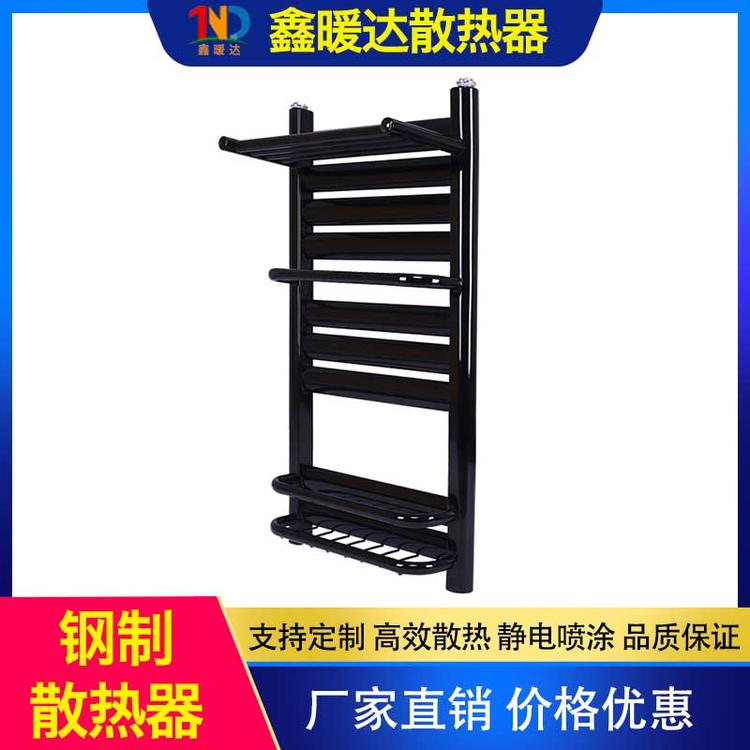 鑫暖达散热器 铜制散热器 卫生间装铜铝复合暖气片 小背篓壁挂式家用挂毛巾散热器