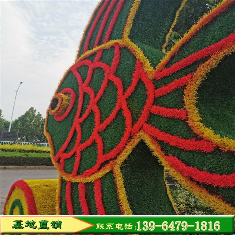 大型铁艺花盆批发价格 公园广场市政街道工程  欧式美式绿化花球鱼造型