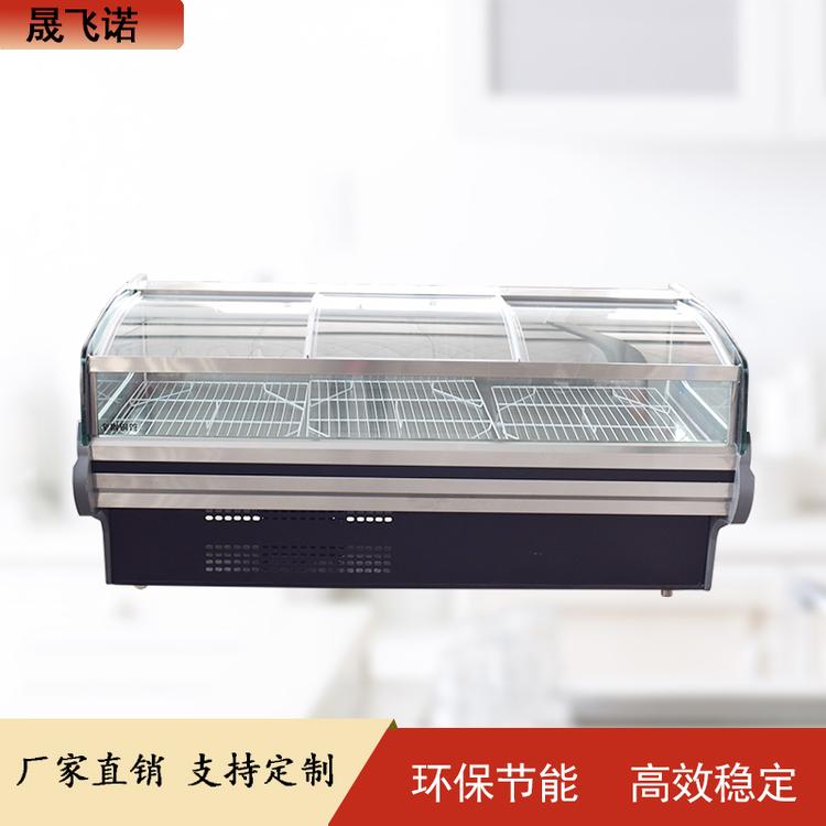 生鲜冷藏保鲜柜新款商用鲜肉冷藏柜豪华鲜肉冷藏柜生鲜展示柜厂家