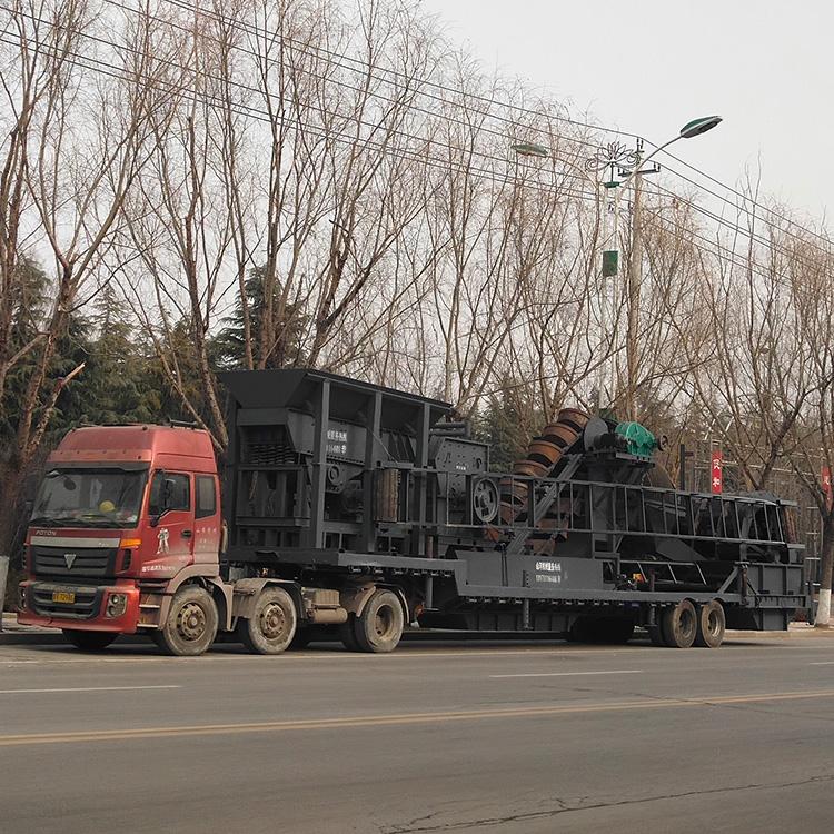 移动破碎机 矿沙机械加工定制 建筑工地用 移动破碎机定制