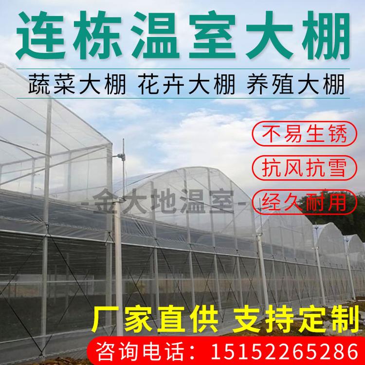鹤壁温室大棚骨架钢管定制蔬菜大棚养殖大棚连栋大棚农业大棚日光温室遮阳大棚建设方案