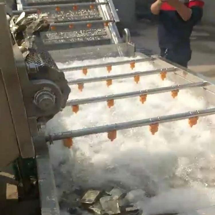 果蔬专用气泡清洗机价格 山东果蔬专用气泡清洗机 现货供应