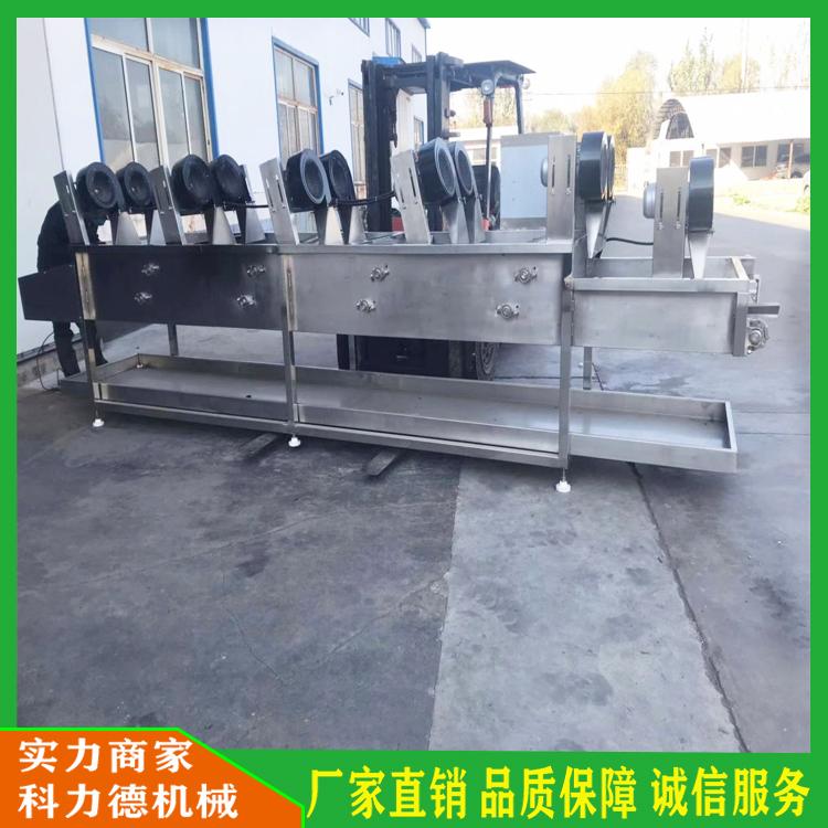 专业定制豆类气泡清洗设备 全自动叶菜清洗机 毛豆气泡风选清洗机流水线 竹笋清洗风干设备