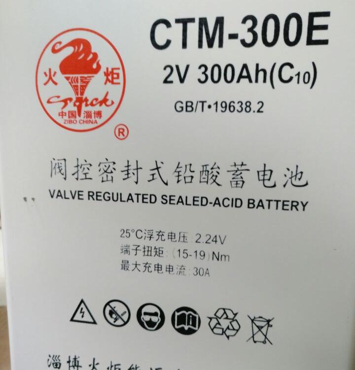 火炬蓄电池6-GFM-38  免维护阀控式铅酸储能蓄电池12V38AH UPS电源