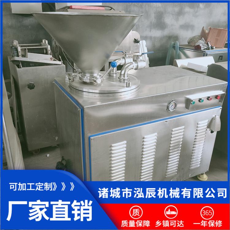 商用全自动香肠灌肠机 猪肉腊肠液压灌肠机 哈尔滨红肠灌肠机厂家