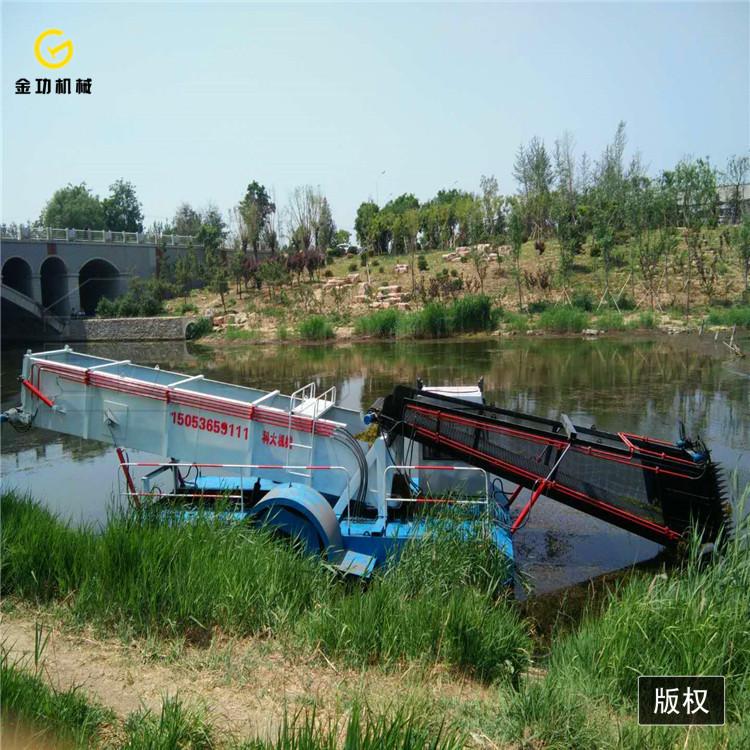 小型水葫芦打捞船   水葫芦水浮莲清理船
