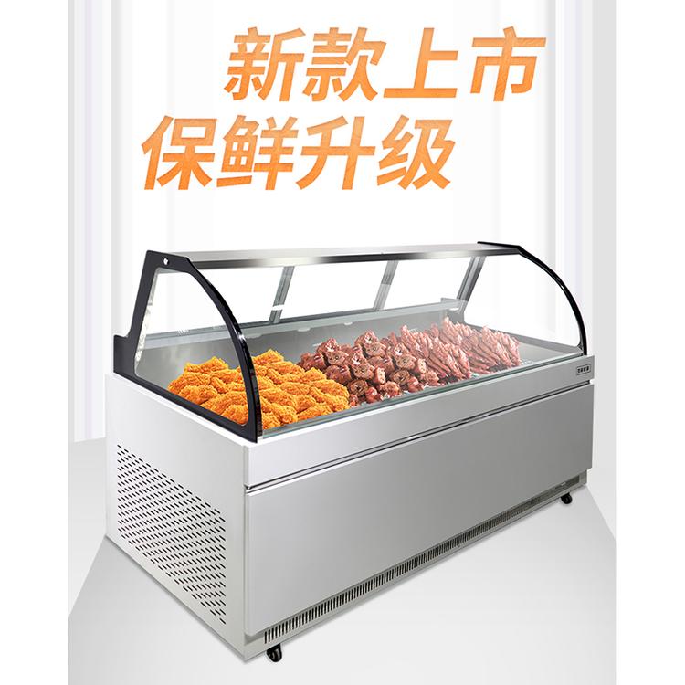 熟食柜 厂家直销熟食冷藏展示柜 卧式熟食保鲜柜 节能熟食柜