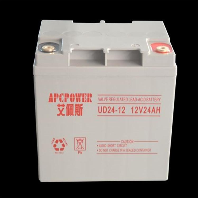 艾佩斯蓄电池UD40-12 12V40AH UPS铅酸免维护储能电源厂家