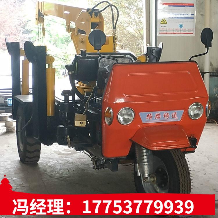 久胜机械JS940 小型三轮自卸随车吊 农村建房吊机五征改装三轮随车吊