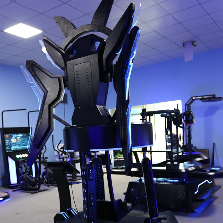 VR站立飞行vr科技感十足设备vr飞行之翼设备vr虚拟现实世界乐阳