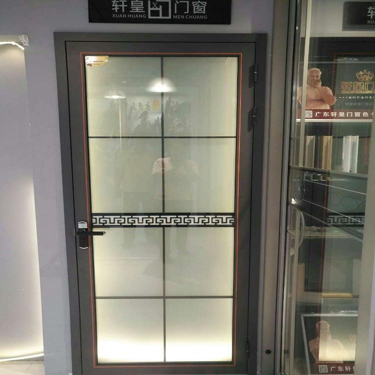 定制钛镁合金平开门   阳台铝合金平开窗 铝合金门窗厂家