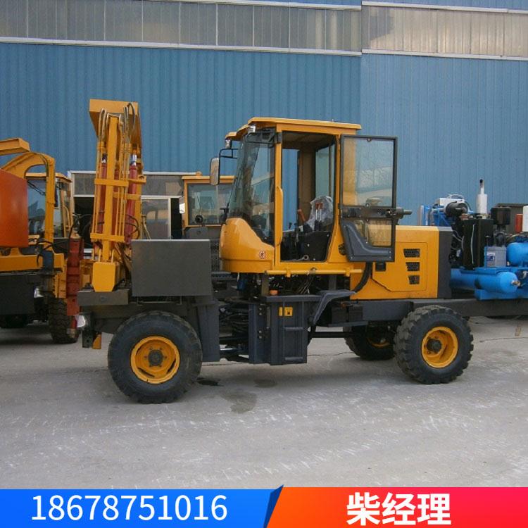 久胜机械JS-936 全液压护栏打桩机  波形液压护栏打桩机 建桥修路装载式钢护栏打桩机