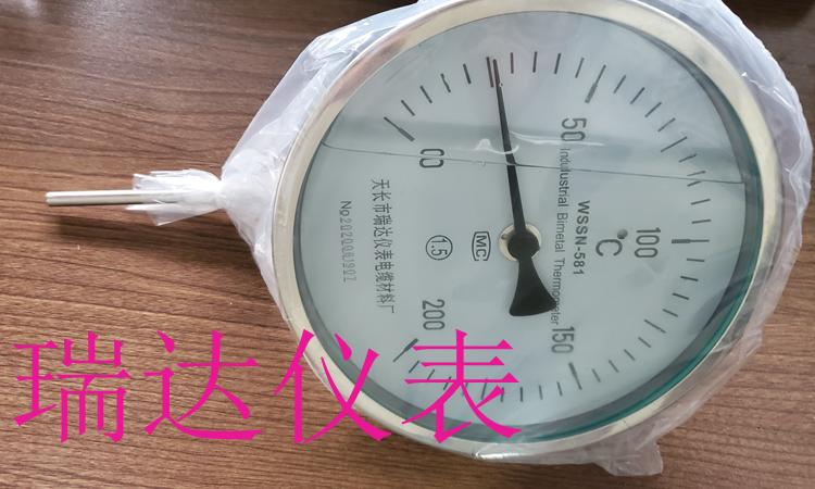 现货供应耐震双金属温度计WSSN-581