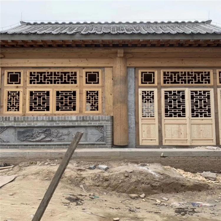 别墅防腐木门楼 防腐木门楼牌坊 支持定制 品质保证