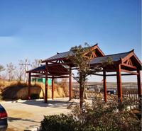 河南防腐木门楼 古建实木门楼牌坊 质优价廉 量大从优