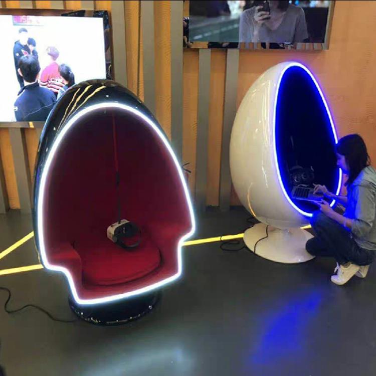 VR单人蛋椅VR蛋椅游戏设备vr观赏内容vr360度沉浸式设备乐阳科技