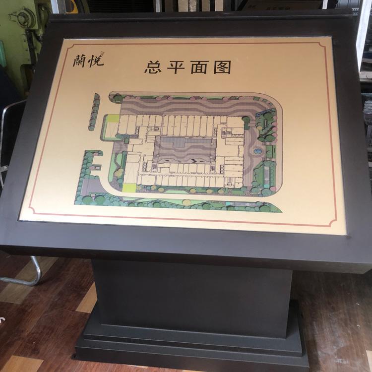 标识标牌 小区平面图标识牌 台式索引标识牌