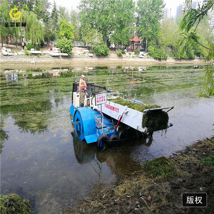 水葫芦割草船  水浮莲打捞船