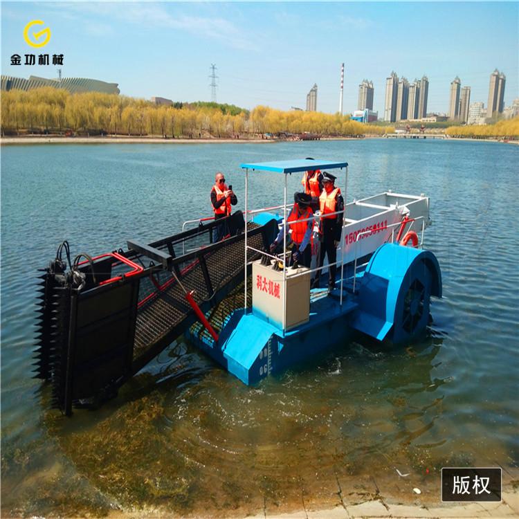 小型河道垃圾打捞船    河道保洁船