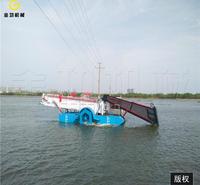 水面水葫芦收割船  水葫芦粉碎船
