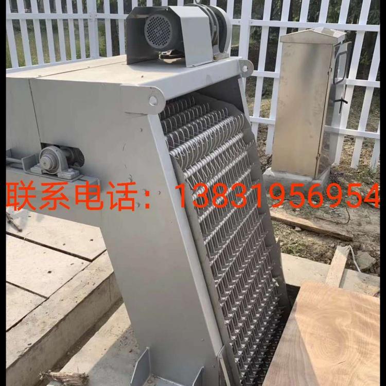 格栅除污机 电动耙齿细回转式机械格栅机污水处理设备