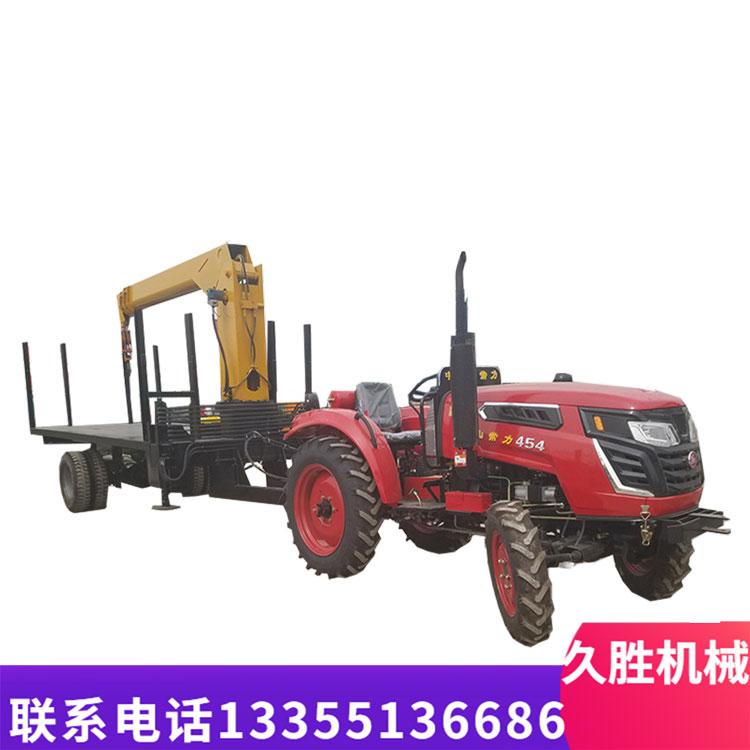 拖拉机平板吊自备吊5吨8吨10吨定制拖拉机平板车