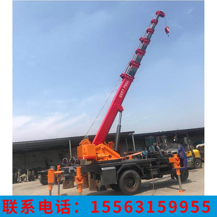 五征底盘三轮吊车 市政作业三轮吊 三轮吊树机