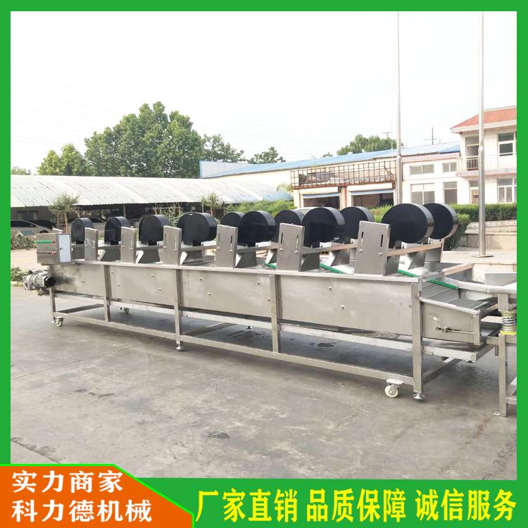 酱菜风干沥水机 连续脱水风干流水线 果蔬吹干设备 绿叶蔬菜清洗机风干沥水线
